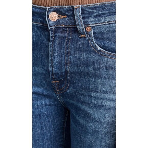 Womens Bootcut Jeans Cotton Elastane 27 Stretch Denim Vintage Style - Picture 6 of 6